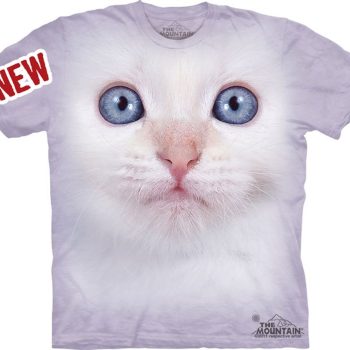 Camiseta Gato Branco