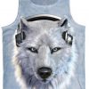Regata Feminina Lobo Branco DJ